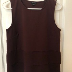 Ann Taylor Blouse (S) - Burgundy